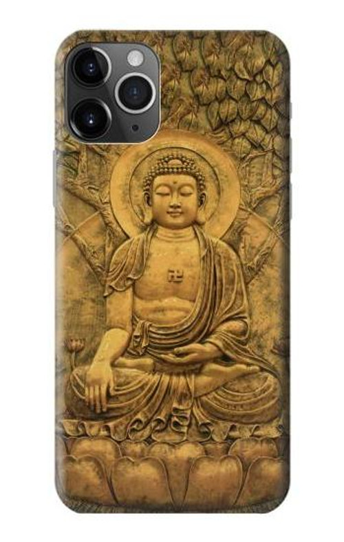 S2452 Buddha Bas Relief Art Graphic Printed Case Cover Custodia per iPhone 11 Pro Max