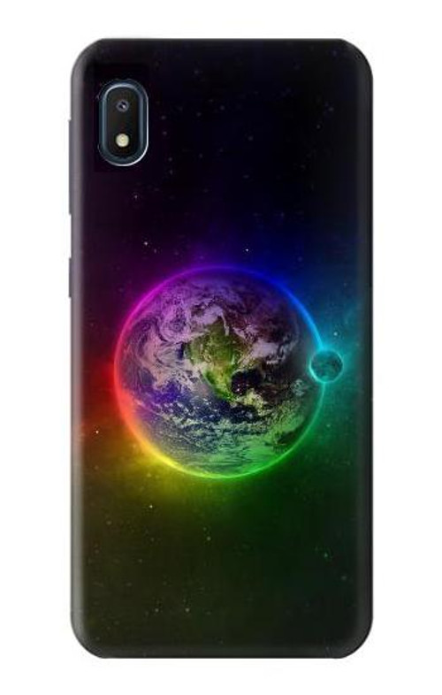 S2570 Colorful Planet Case Cover Custodia per Samsung Galaxy A10e