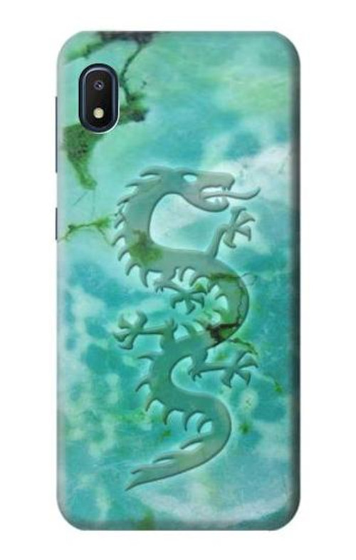S2653 Dragon Green Turquoise Stone Graphic Case Cover Custodia per Samsung Galaxy A10e
