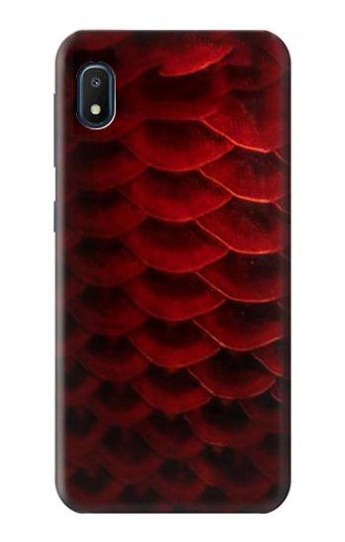 S2879 Red Arowana Fish Scale Case Cover Custodia per Samsung Galaxy A10e S2879 Red Arowana Fish Scale Case Cover Custodia per Samsung Galaxy A10e