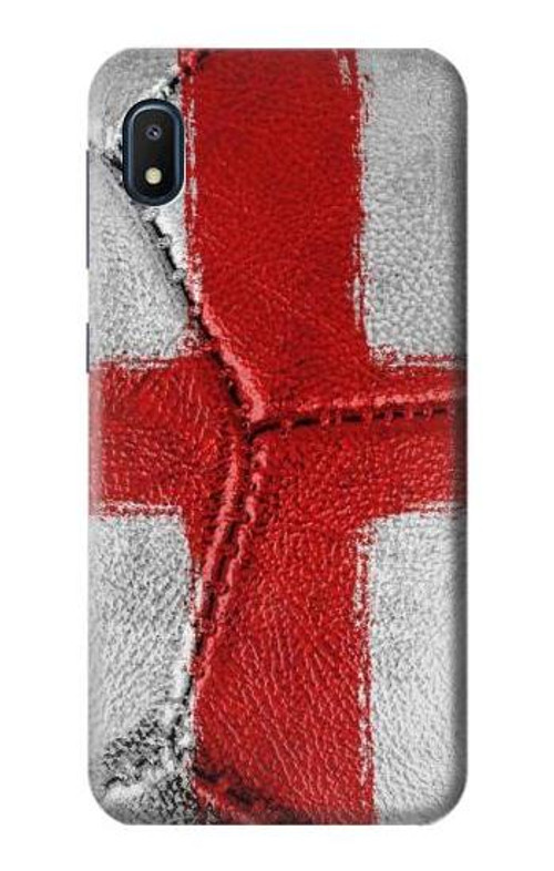 S3316 England Flag Vintage Football Graphic Case Cover Custodia per Samsung Galaxy A10e