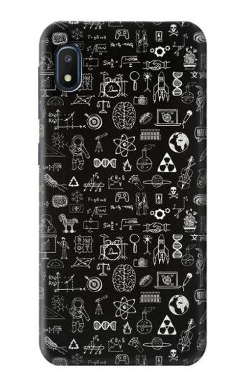 S3426 Blackboard Science Case Cover Custodia per Samsung Galaxy A10e