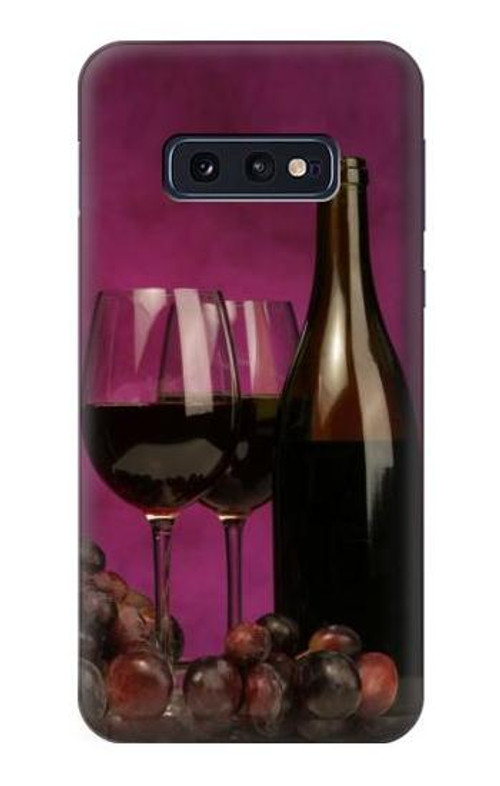 S0910 Red Wine Case Cover Custodia per Samsung Galaxy S10e S0910 Red Wine Case Cover Custodia per Samsung Galaxy S10e