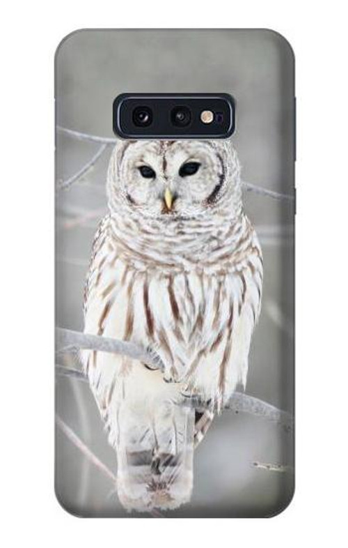 S1566 Snowy Owl White Owl Case Cover Custodia per Samsung Galaxy S10e