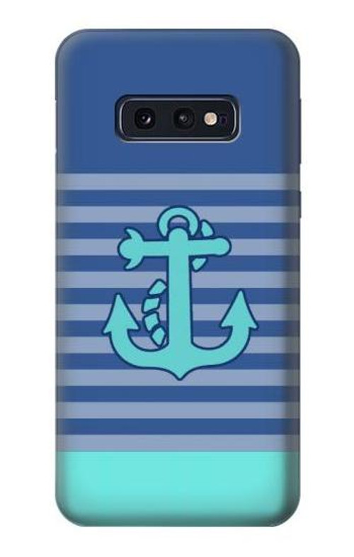 S2081 Nautical Anchor Case Cover Custodia per Samsung Galaxy S10e S2081 Nautical Anchor Case Cover Custodia per Samsung Galaxy S10e