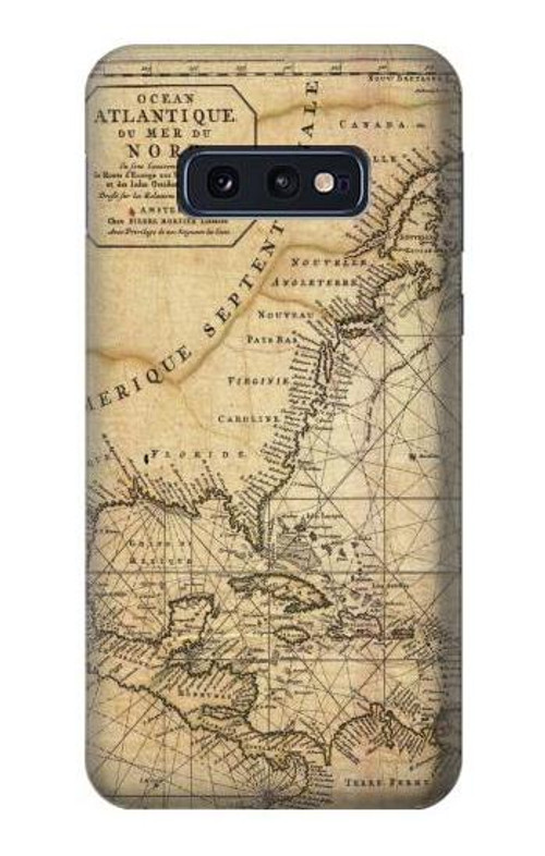 S2506 Exploration North America Map Case Cover Custodia per Samsung Galaxy S10e S2506 Exploration North America Map Case Cover Custodia per Samsung Galaxy S10e