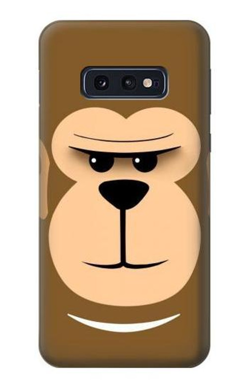 S2721 Cute Grumpy Monkey Cartoon Case Cover Custodia per Samsung Galaxy S10e