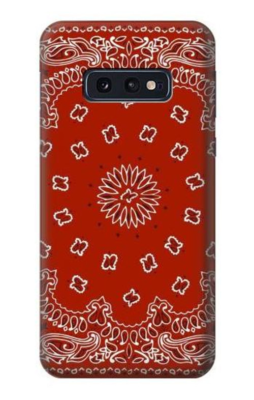 S3355 Bandana Red Pattern Case Cover Custodia per Samsung Galaxy S10e