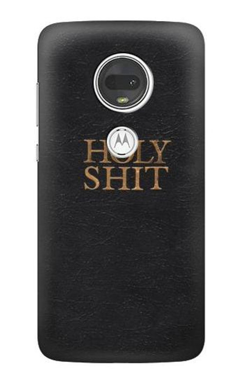 S3166 Funny Holy Shit Case Cover Custodia per Motorola Moto G7, Moto G7 Plus