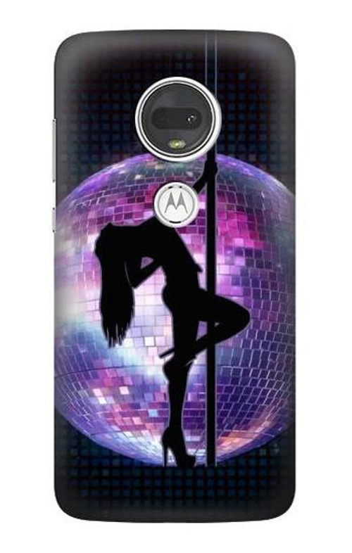 S3284 Sexy Girl Disco Pole Dance Case Cover Custodia per Motorola Moto G7, Moto G7 Plus