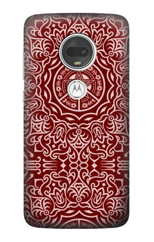 S3556 Yen Pattern Case Cover Custodia per Motorola Moto G7, Moto G7 Plus