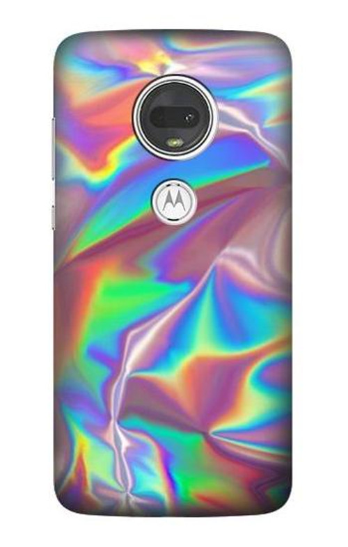 S3597 Holographic Photo Printed Case Cover Custodia per Motorola Moto G7, Moto G7 Plus