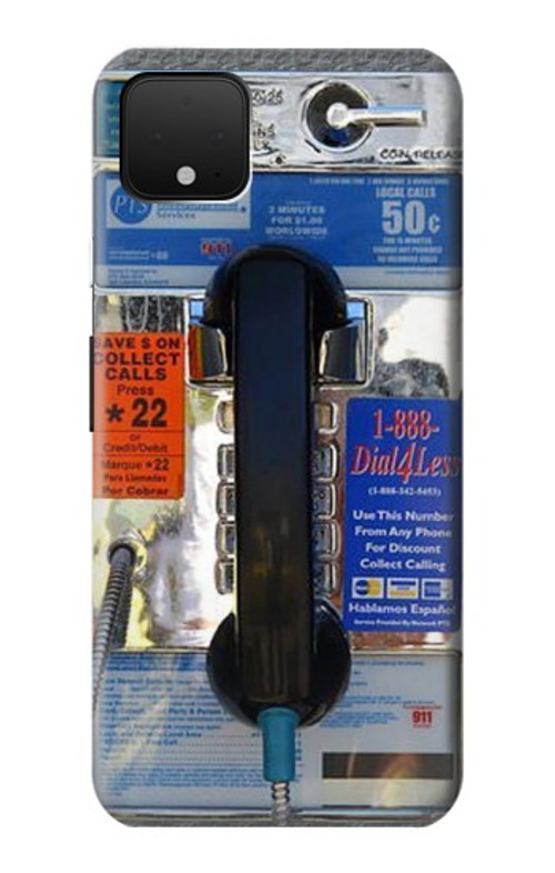 S0087 Payphone Case Cover Custodia per Google Pixel 4