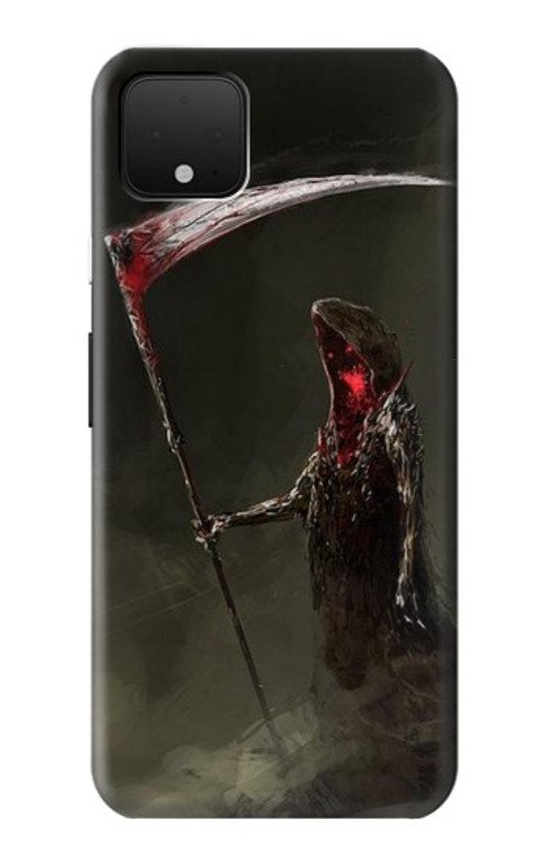 S1319 Grim Reaper Death Scythe Case Cover Custodia per Google Pixel 4