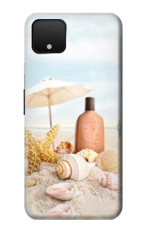 S1425 Seashells on The Beach Case Cover Custodia per Google Pixel 4