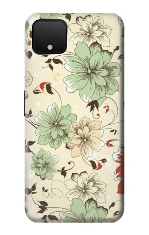 S2179 Flower Floral Vintage Art Pattern Case Cover Custodia per Google Pixel 4