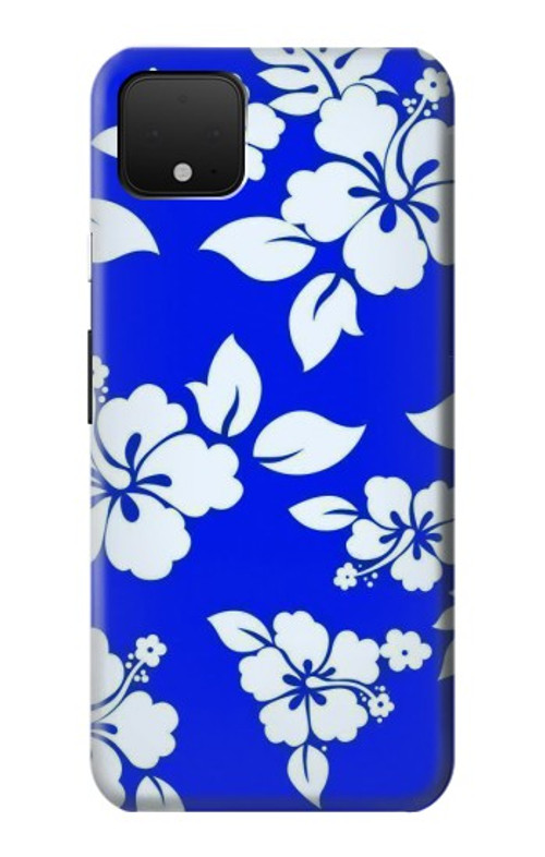 S2244 Hawaiian Hibiscus Blue Pattern Case Cover Custodia per Google Pixel 4