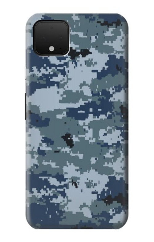 S2346 Navy Camo Camouflage Graphic Case Cover Custodia per Google Pixel 4