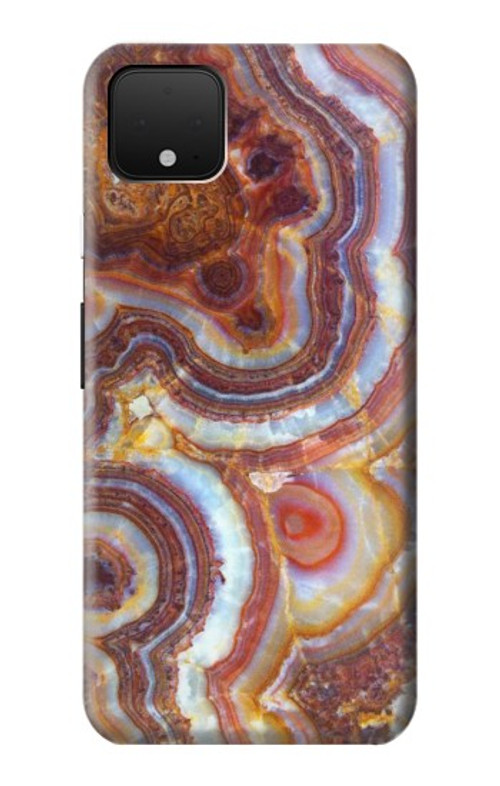 S3034 Colored Marble Texture Printed Case Cover Custodia per Google Pixel 4