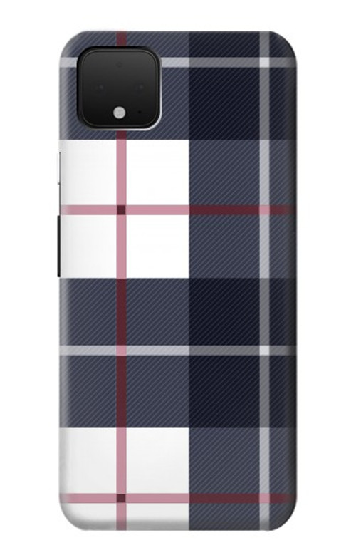 S3452 Plaid Fabric Pattern Case Cover Custodia per Google Pixel 4