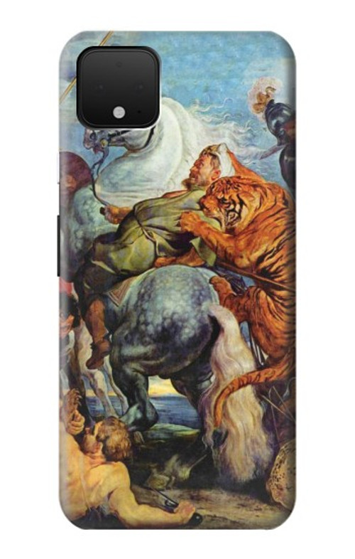 S3331 Peter Paul Rubens Tiger und Lowenjagd Case Cover Custodia per Google Pixel 4 XL