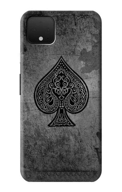 S3446 Black Ace Spade Case Cover Custodia per Google Pixel 4 XL