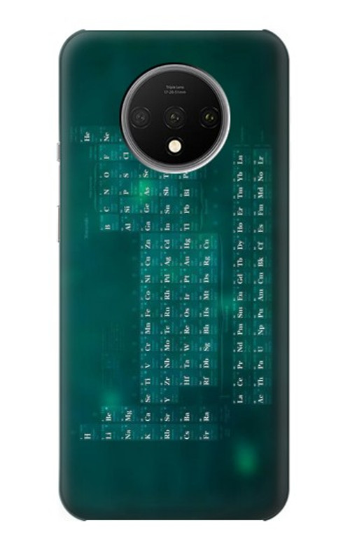 S0846 Chemistry Periodic Table Case Cover Custodia per OnePlus 7T