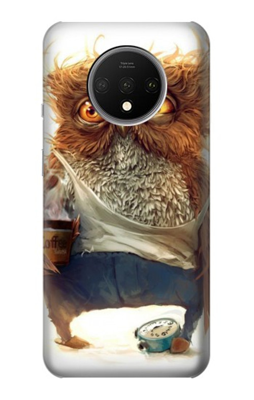 S1133 Wake up Owl Case Cover Custodia per OnePlus 7T