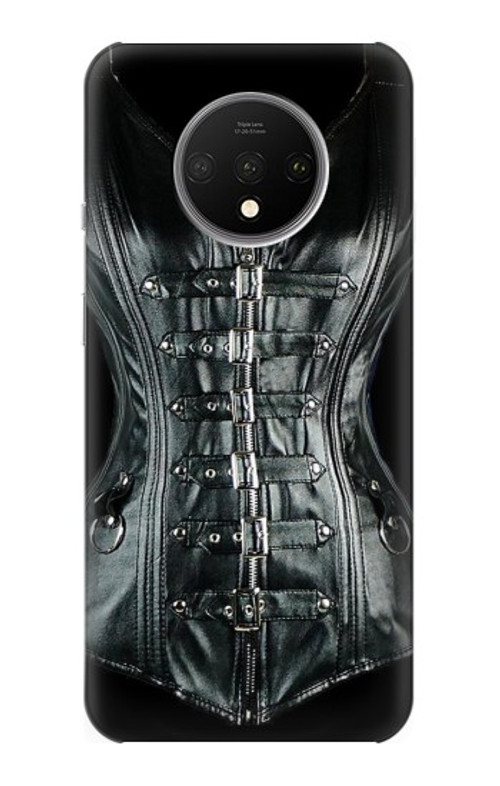 S1639 Gothic Corset Black Case Cover Custodia per OnePlus 7T