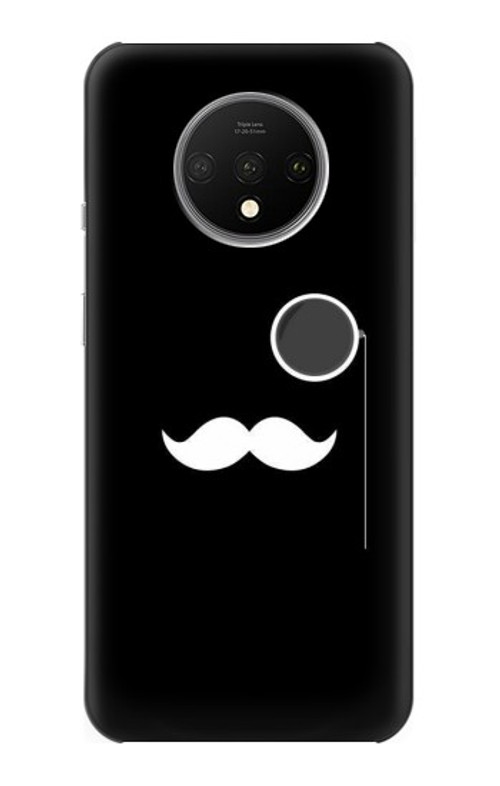 S1946 Sir Mustache Minimalism Case Cover Custodia per OnePlus 7T S1946 Sir Mustache Minimalism Case Cover Custodia per OnePlus 7T