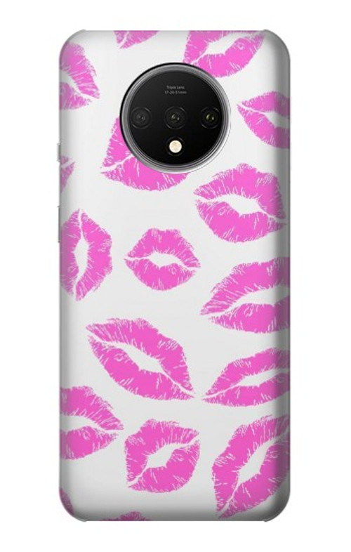 S2214 Pink Lips Kisses Case Cover Custodia per OnePlus 7T