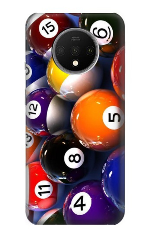 S2238 Billiard Pool Ball Case Cover Custodia per OnePlus 7T S2238 Billiard Pool Ball Case Cover Custodia per OnePlus 7T