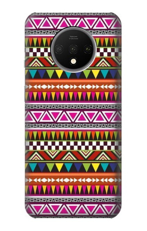 S2292 Aztec Tribal Pattern Case Cover Custodia per OnePlus 7T