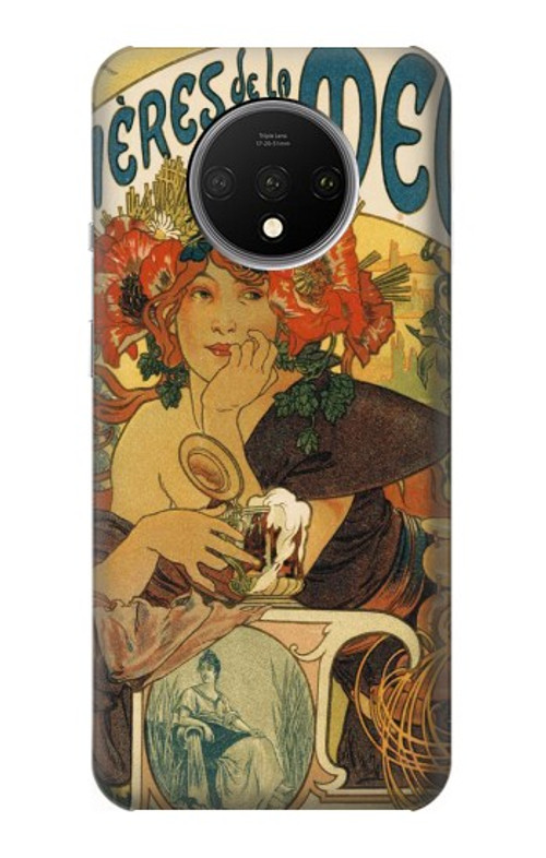 S2740 Alphonse Mucha Bieres De La Muse Case Cover Custodia per OnePlus 7T S2740 Alphonse Mucha Bieres De La Muse Case Cover Custodia per OnePlus 7T