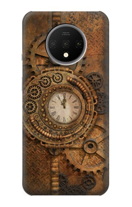 S3401 Clock Gear Steampunk Case Cover Custodia per OnePlus 7T