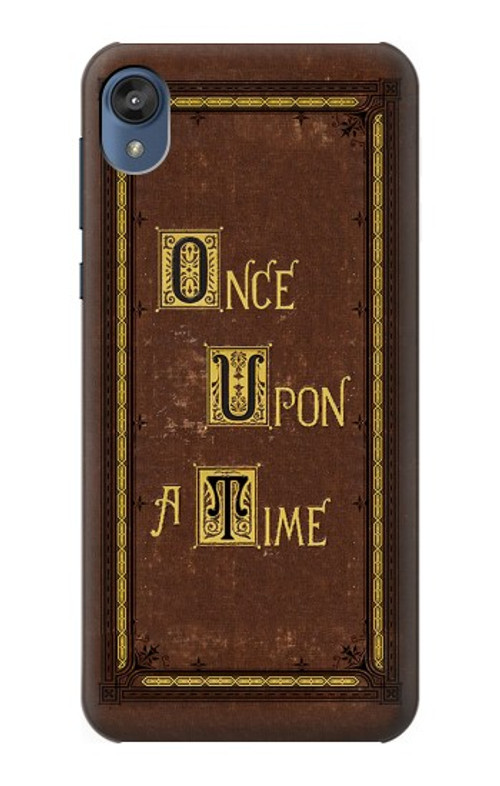 S2824 Once Upon a Time Book Cover Case Cover Custodia per Motorola Moto E6, Moto E (6th Gen)