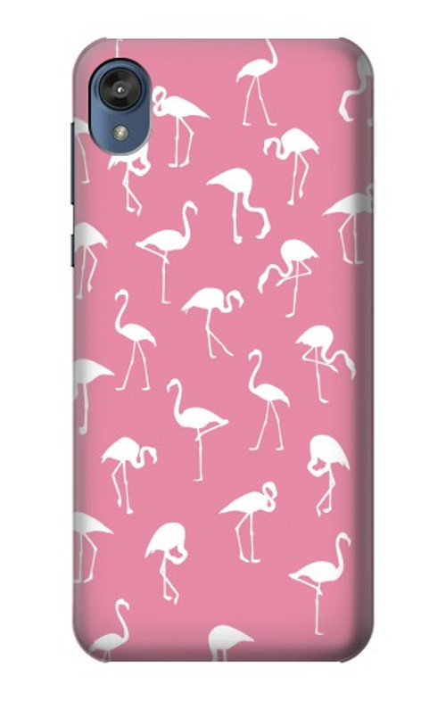 S2858 Pink Flamingo Pattern Case Cover Custodia per Motorola Moto E6, Moto E (6th Gen)