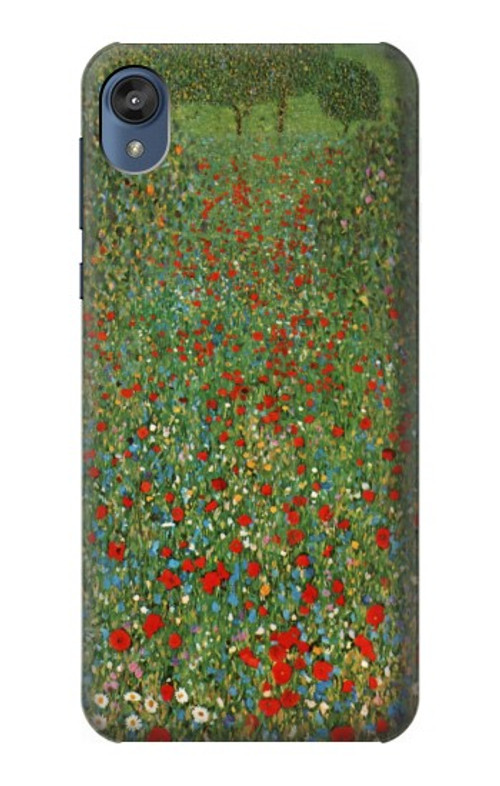 S2872 Gustav Klimt Poppy Field Case Cover Custodia per Motorola Moto E6, Moto E (6th Gen)