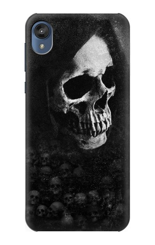 S3333 Death Skull Grim Reaper Case Cover Custodia per Motorola Moto E6, Moto E (6th Gen)