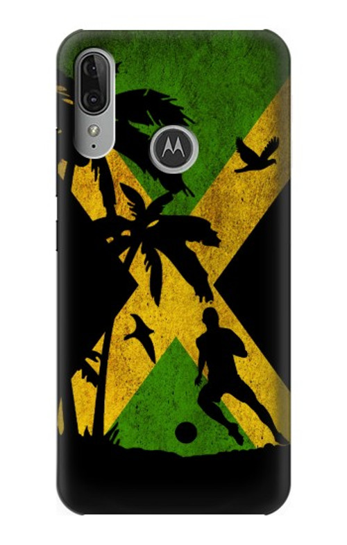 S2975 Jamaica Football Soccer Copa 2016 Case Cover Custodia per Motorola Moto E6 Plus, Moto E6s