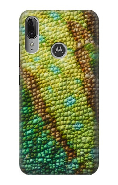 S3057 Lizard Skin Graphic Printed Case Cover Custodia per Motorola Moto E6 Plus, Moto E6s