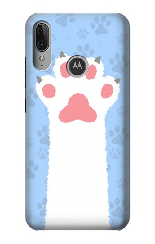 S3618 Cat Paw Case Cover Custodia per Motorola Moto E6 Plus, Moto E6s