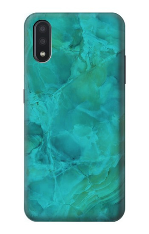 S3147 Aqua Marble Stone Case Cover Custodia per Samsung Galaxy A01