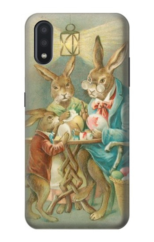 S3164 Easter Rabbit Family Case Cover Custodia per Samsung Galaxy A01