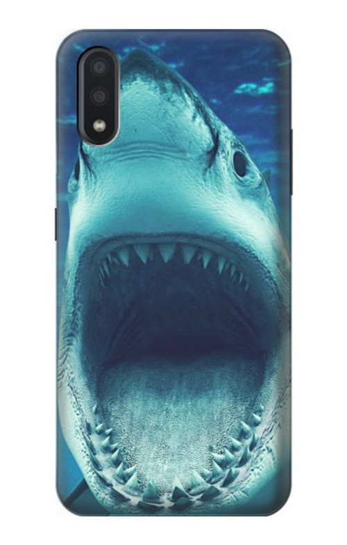 S3548 Tiger Shark Case Cover Custodia per Samsung Galaxy A01