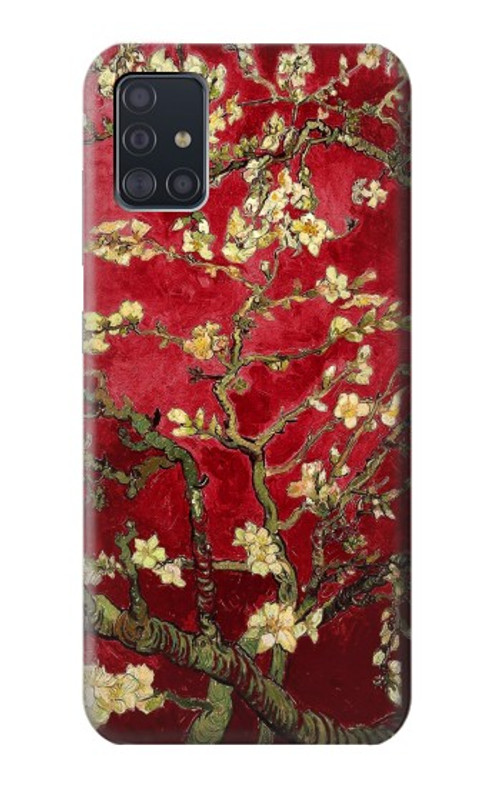 S2414 Red Blossoming Almond Tree Van Gogh Case Cover Custodia per Samsung Galaxy A51 S2414 Red Blossoming Almond Tree Van Gogh Case Cover Custodia per Samsung Galaxy A51