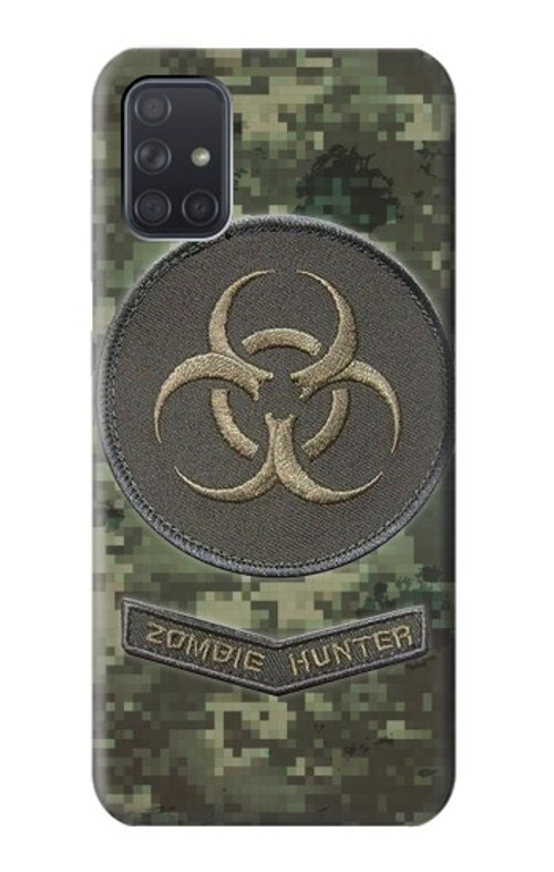 S3468 Biohazard Zombie Hunter Graphic Case Cover Custodia per Samsung Galaxy A71
