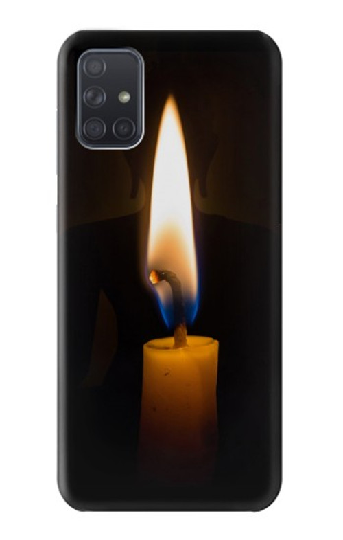 S3530 Buddha Candle Burning Case Cover Custodia per Samsung Galaxy A71