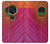 S3201 Pink Peacock Feather Case Cover Custodia per Nokia 7.2