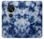 S3439 Fabric Indigo Tie Dye Case Cover Custodia per Nokia 7.2